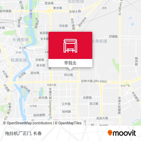 拖拉机厂正门地图