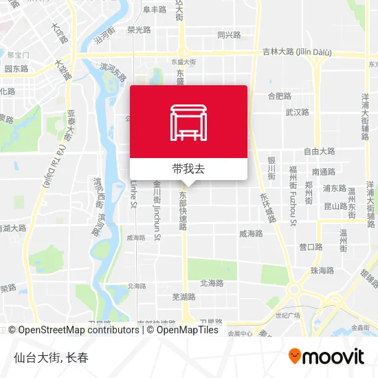 仙台大街地图