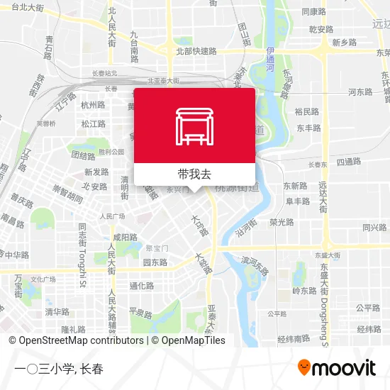 一〇三小学地图
