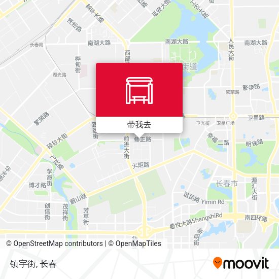 镇宇街地图