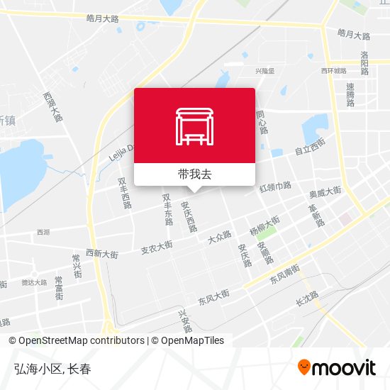 弘海小区地图