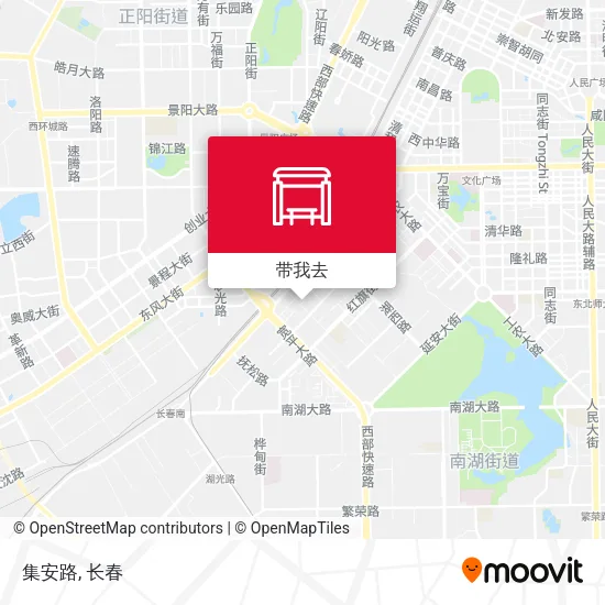 集安路地图
