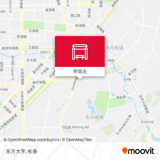 东方大学地图