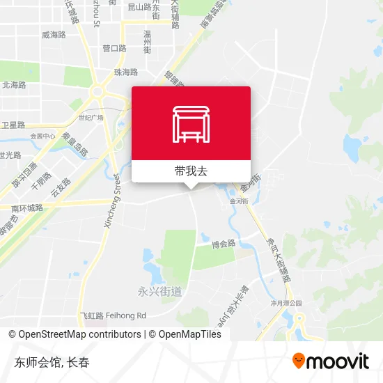 东师会馆地图