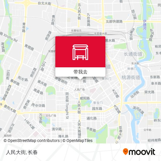 人民大街地图