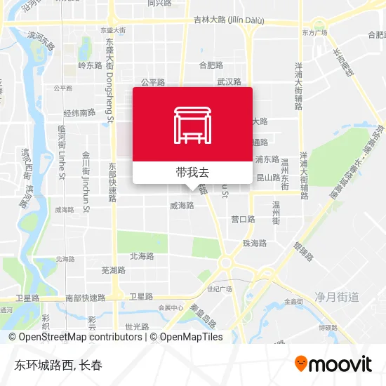 东环城路西地图
