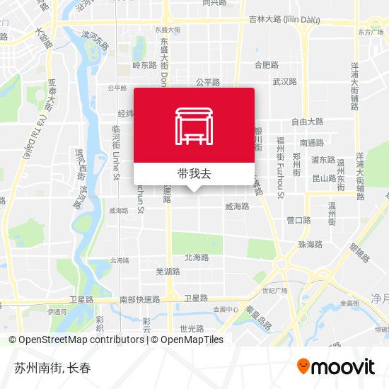 苏州南街地图