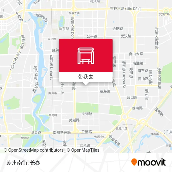 苏州南街地图