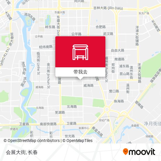 会展大街地图