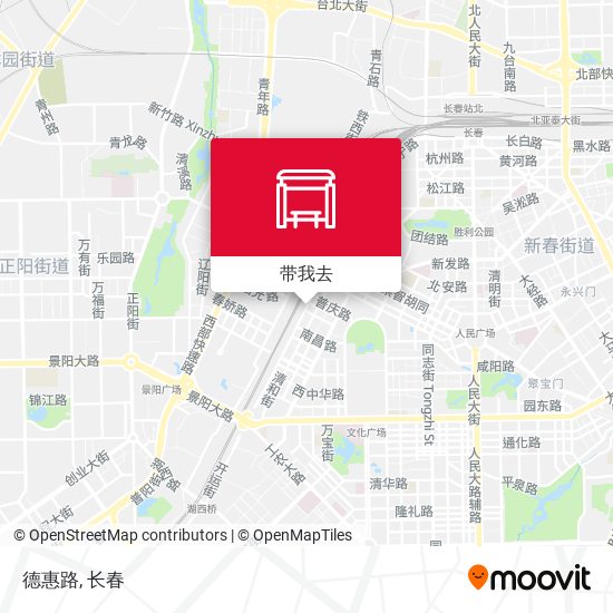 德惠路地图