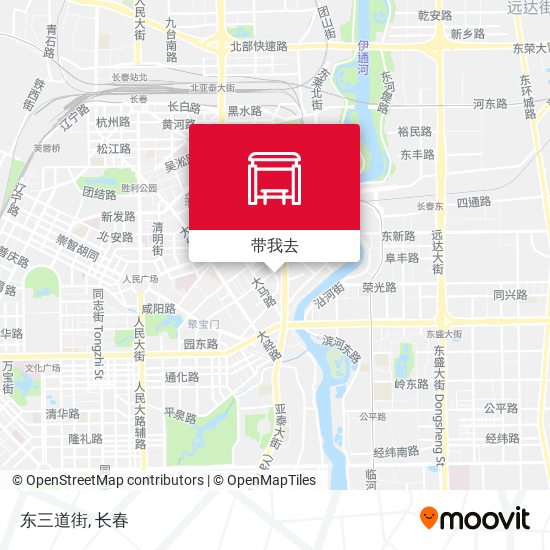 东三道街地图