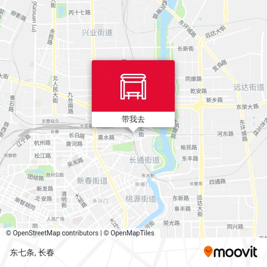 东七条地图