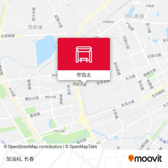 加油站地图