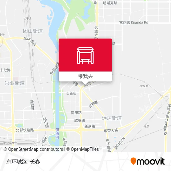 东环城路地图