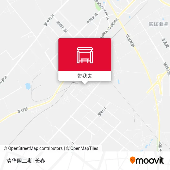 清华园二期地图