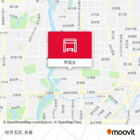 经开五区地图