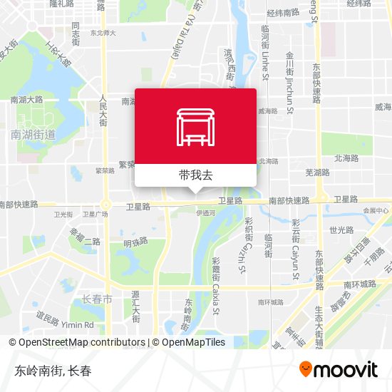 东岭南街地图