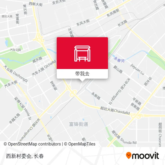 西新村委会地图