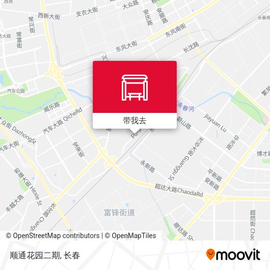 顺通花园二期地图