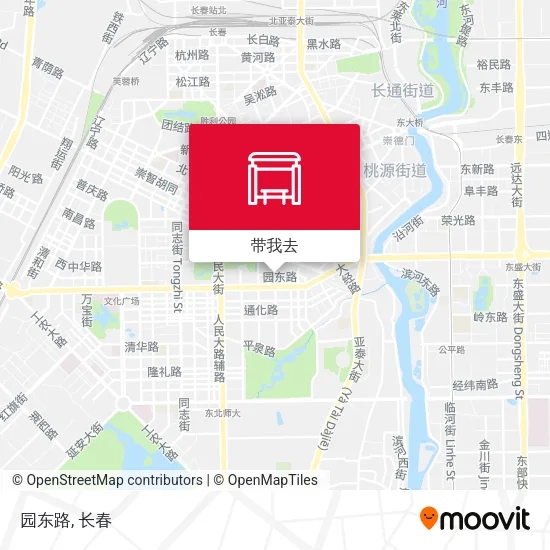 园东路地图
