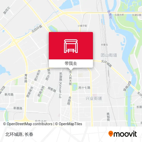 北环城路地图
