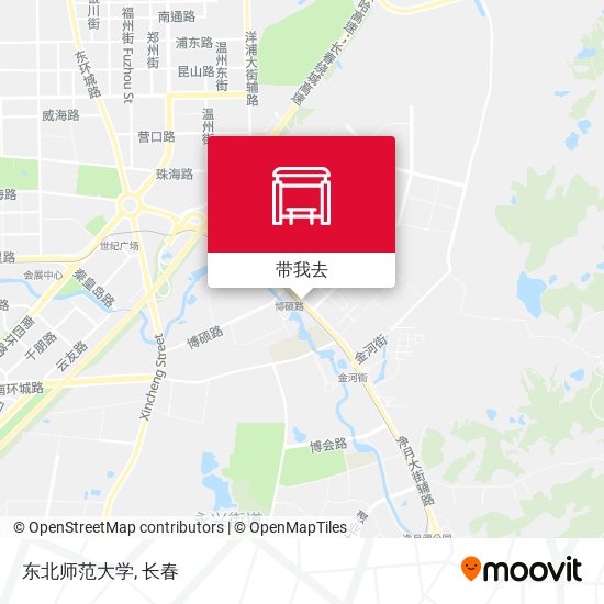 东北师范大学地图