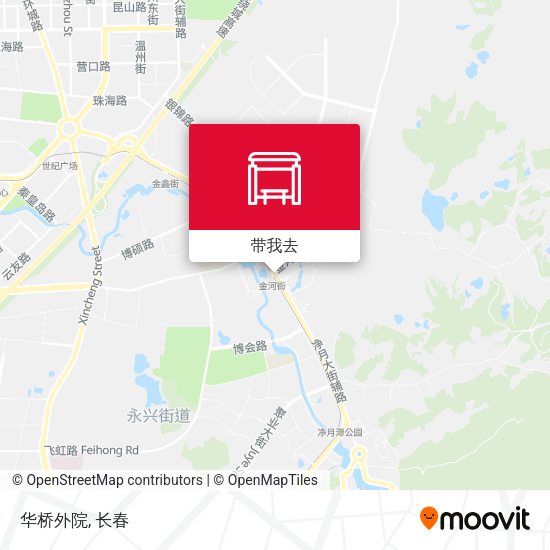 华桥外院地图