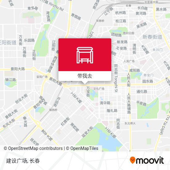 建设广场地图