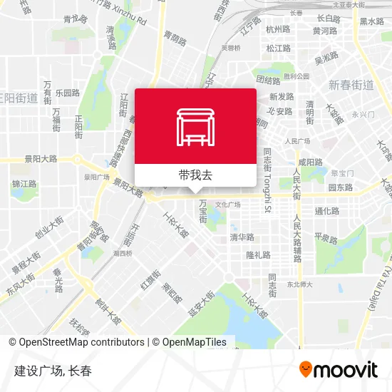 建设广场地图