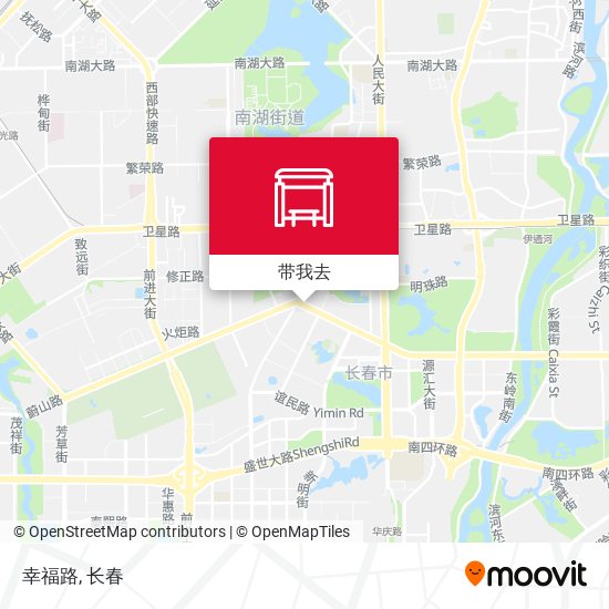 幸福路地图