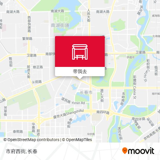 市府西街地图