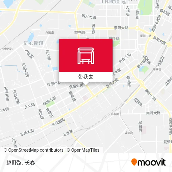 越野路地图