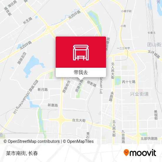 菜市南街地图