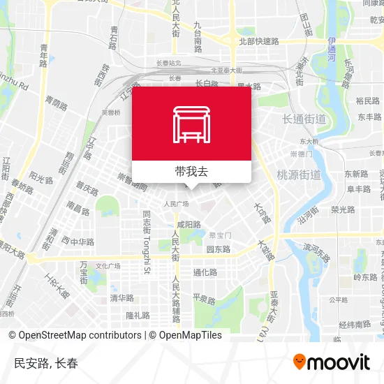 民安路地图