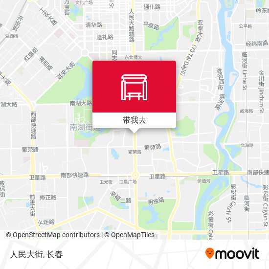人民大街地图