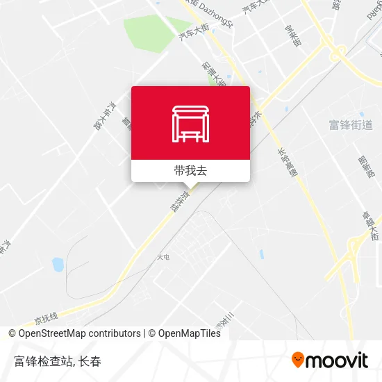 富锋检查站地图