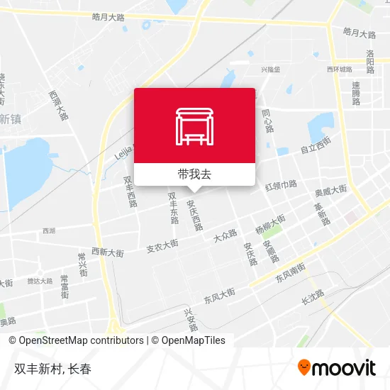 双丰新村地图