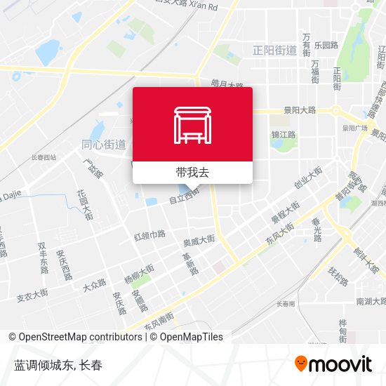 蓝调倾城东地图