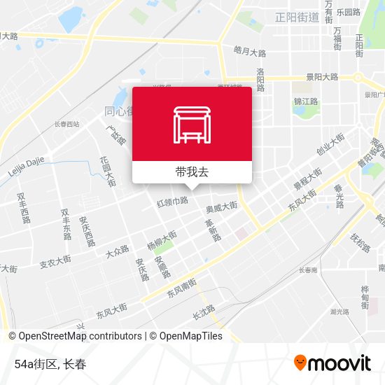 54a街区地图