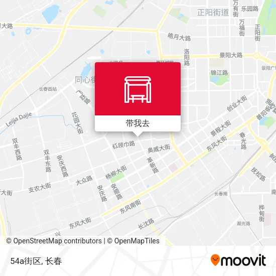 54a街区地图