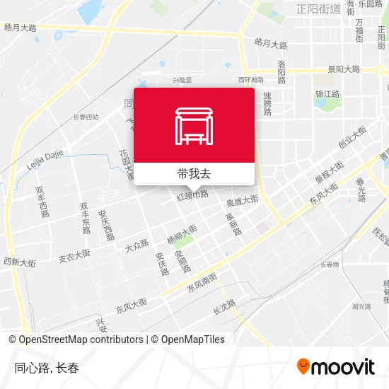 同心路地图