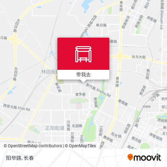 阳华路地图