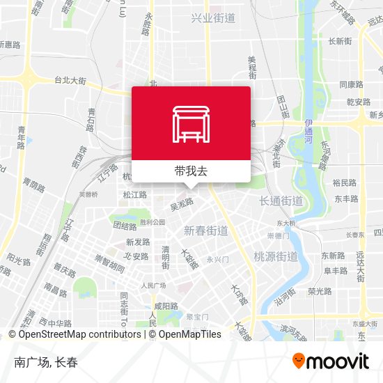 南广场地图