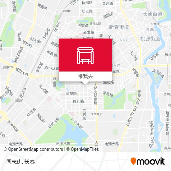 同志街地图
