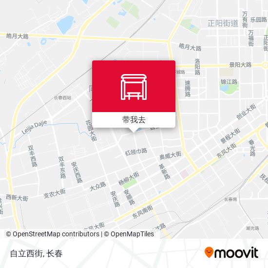 自立西街地图