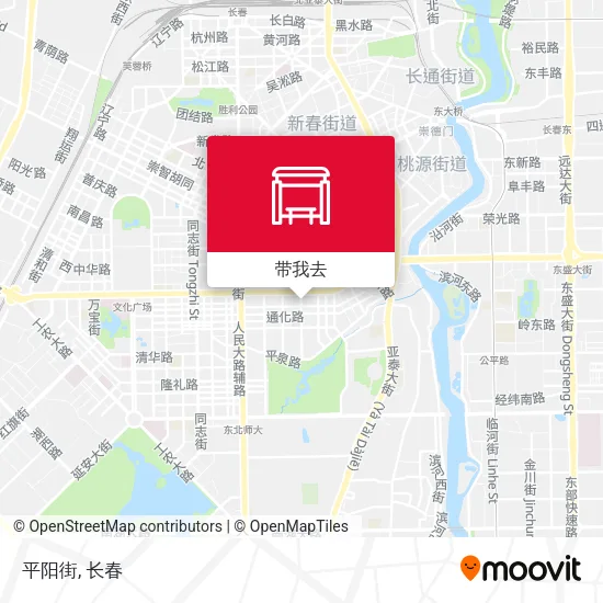 平阳街地图