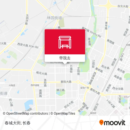 春城大街地图