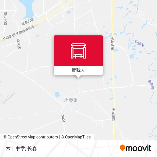 六十中学地图