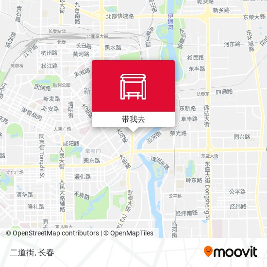 二道街地图