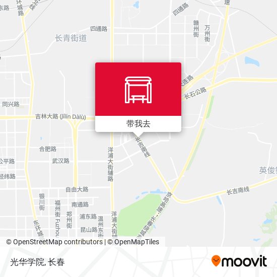 光华学院地图